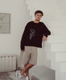 Boxy Long Sleeve Black - Nagoya