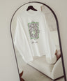 Boxy Long Sleeve White - Hiroshima