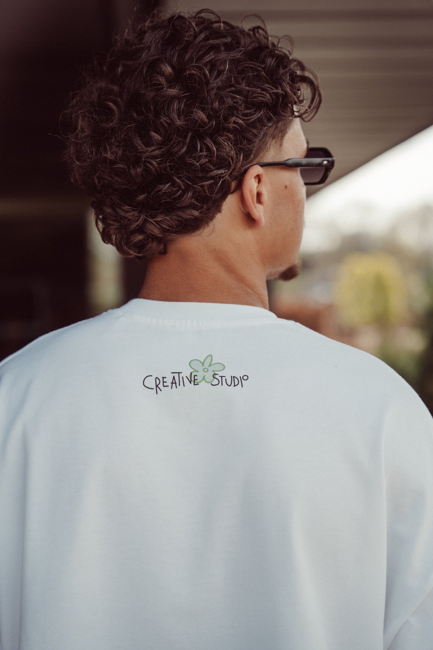 Boxy Long Sleeve White - Hiroshima
