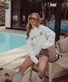 Boxy Long Sleeve White - Kyoto