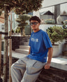 Boxy Tee Cobalt Blue - Nagasaki