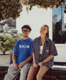 Boxy Tee Cobalt Blue - Nagasaki