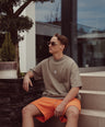 Boxy Tee Vintage Brown - Nara