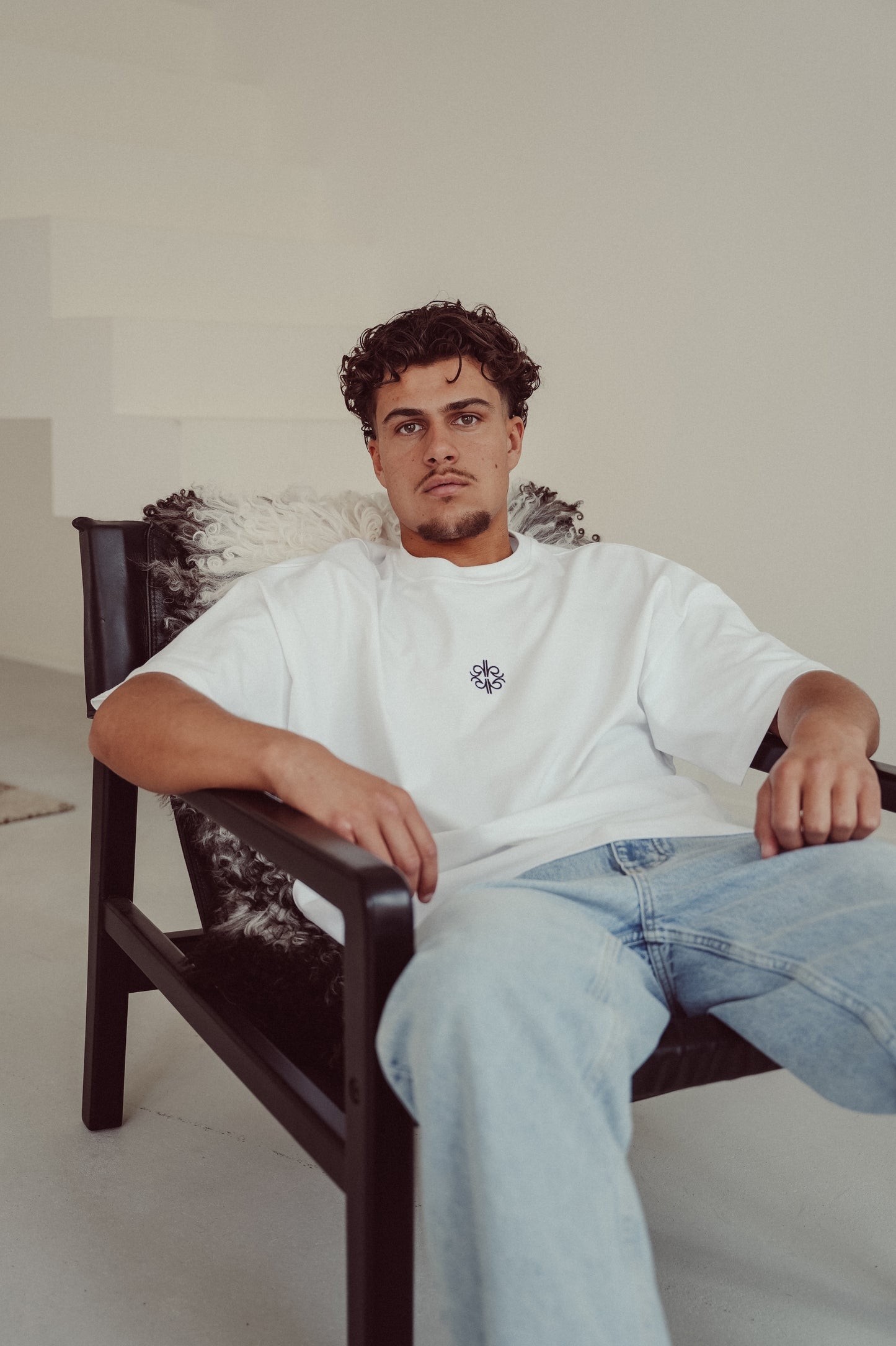 Boxy Tee White - Nara