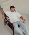 Boxy Tee White - Nara