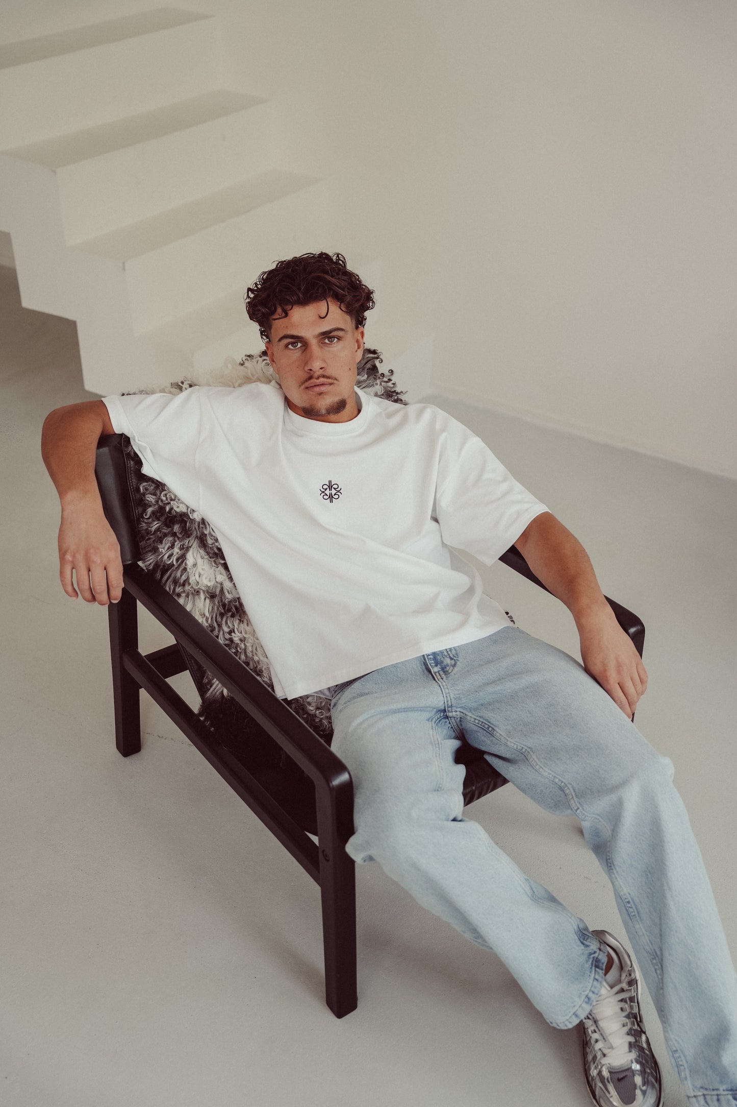 Boxy Tee White - Nara