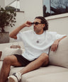 Boxy Tee White - Nara