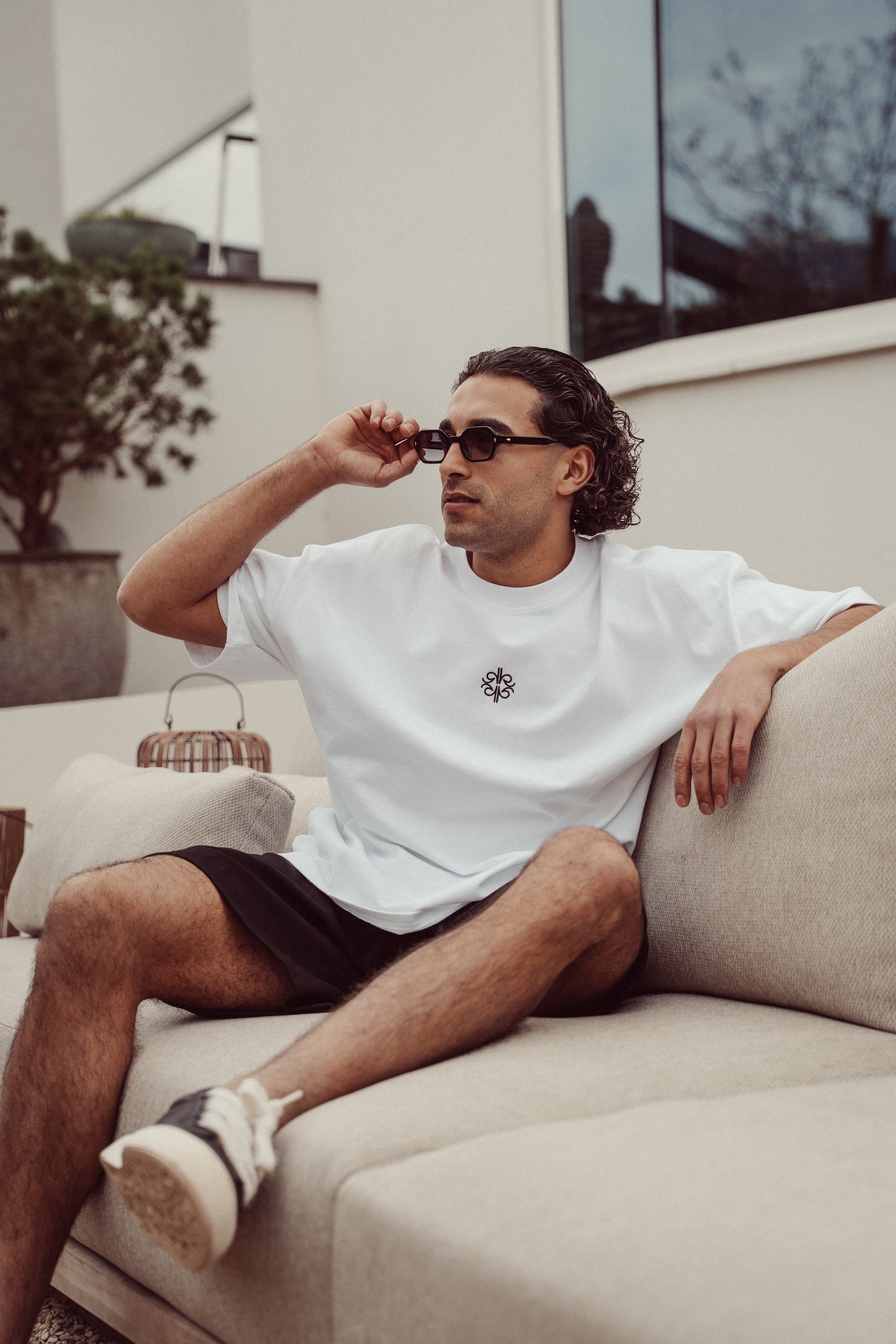 Boxy Tee White - Nara