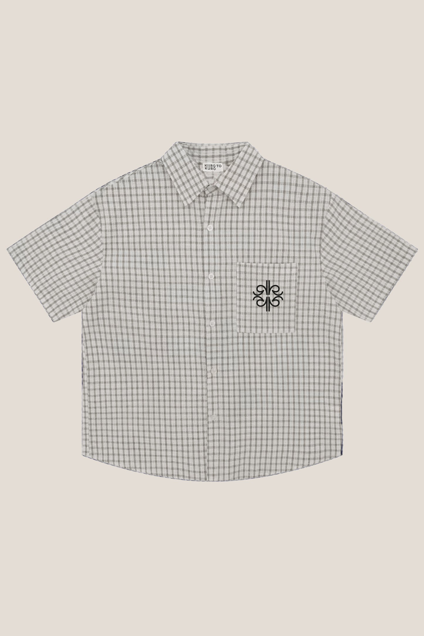 Checked Shirt Off-White - Yokohama