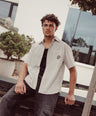 Checked Shirt Off-White - Yokohama