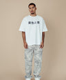 WAVY JAPANESE WHITE TEE