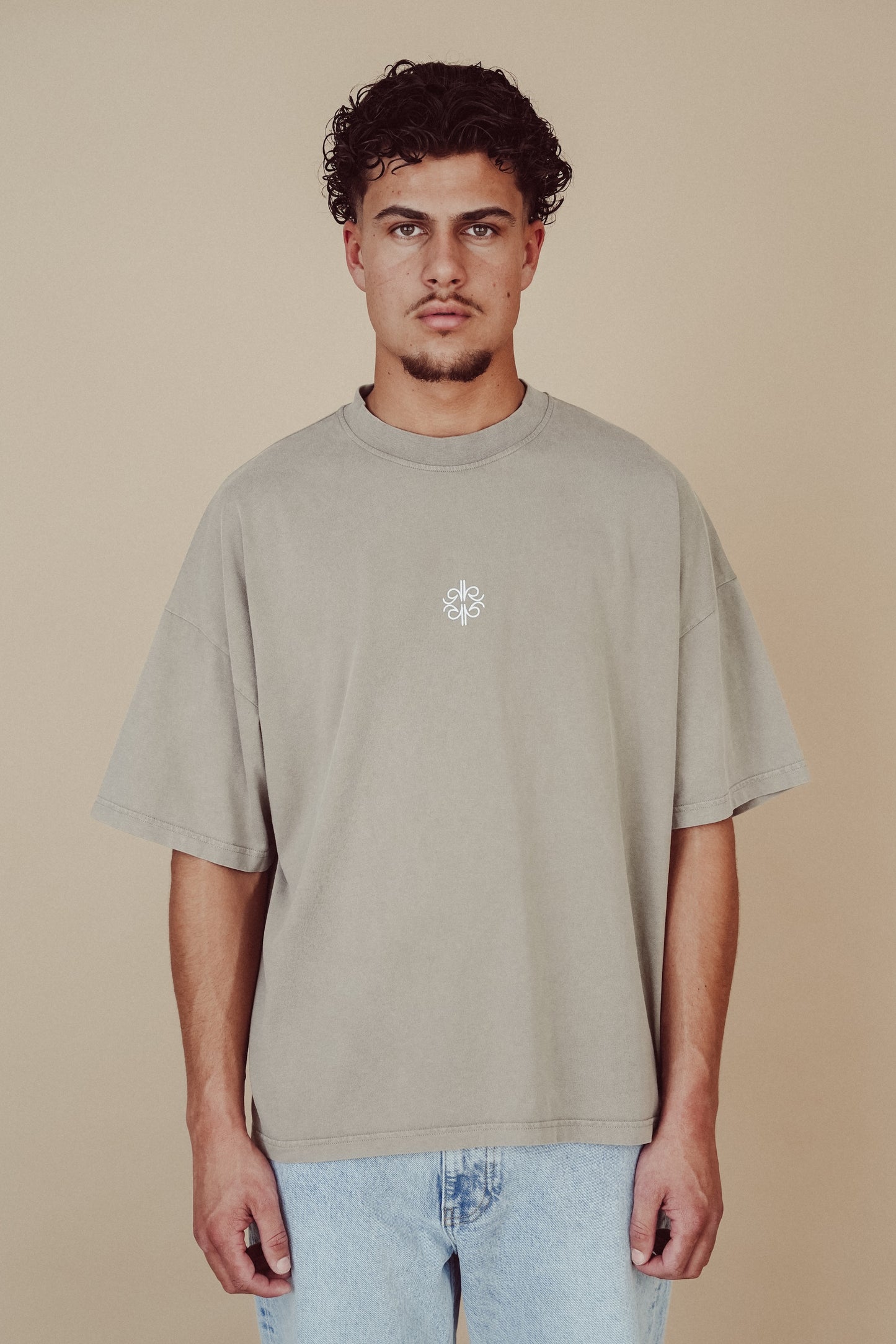 Boxy Tee Vintage Brown - Nara
