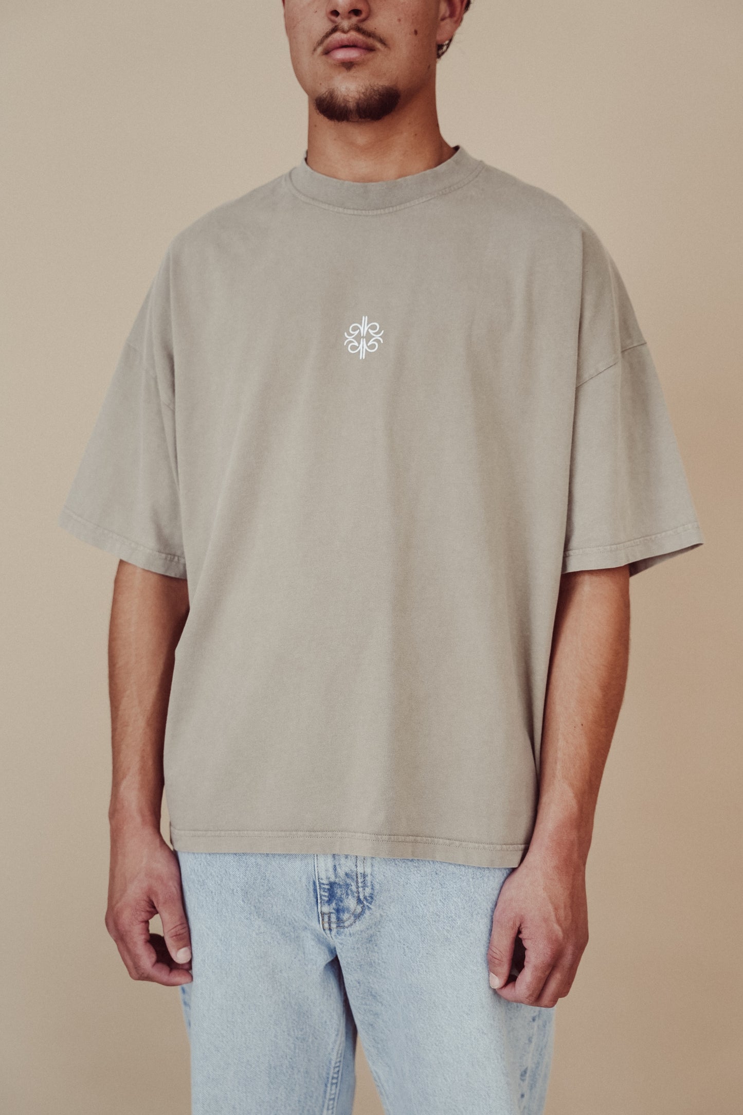 Boxy Tee Vintage Brown - Nara