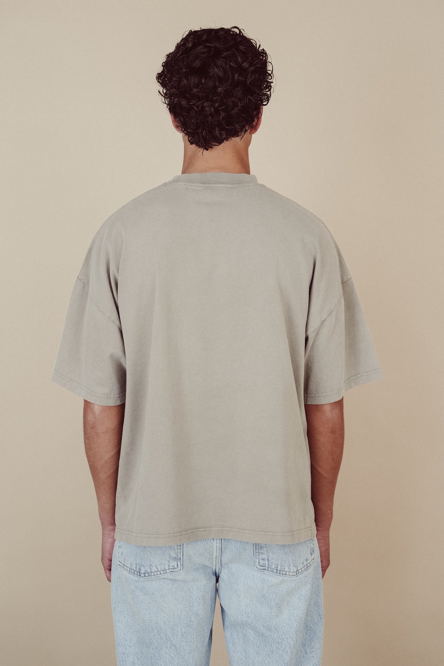 Boxy Tee Vintage Brown - Nara
