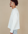 Boxy Long Sleeve White - Kyoto