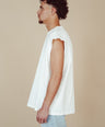 Sleeveless Tee White - Okayama