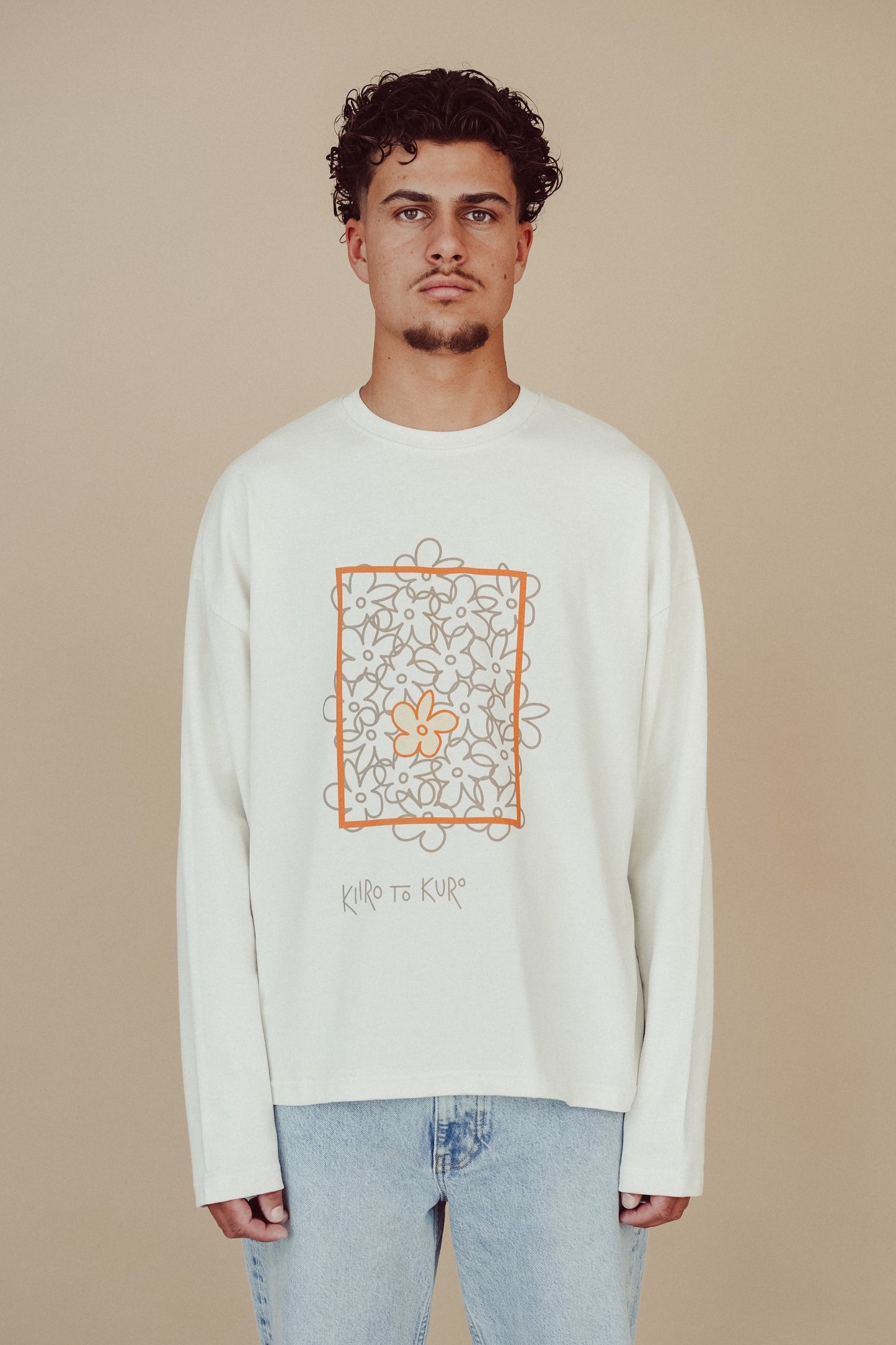 Boxy Long Sleeve Off-White - Hiroshima