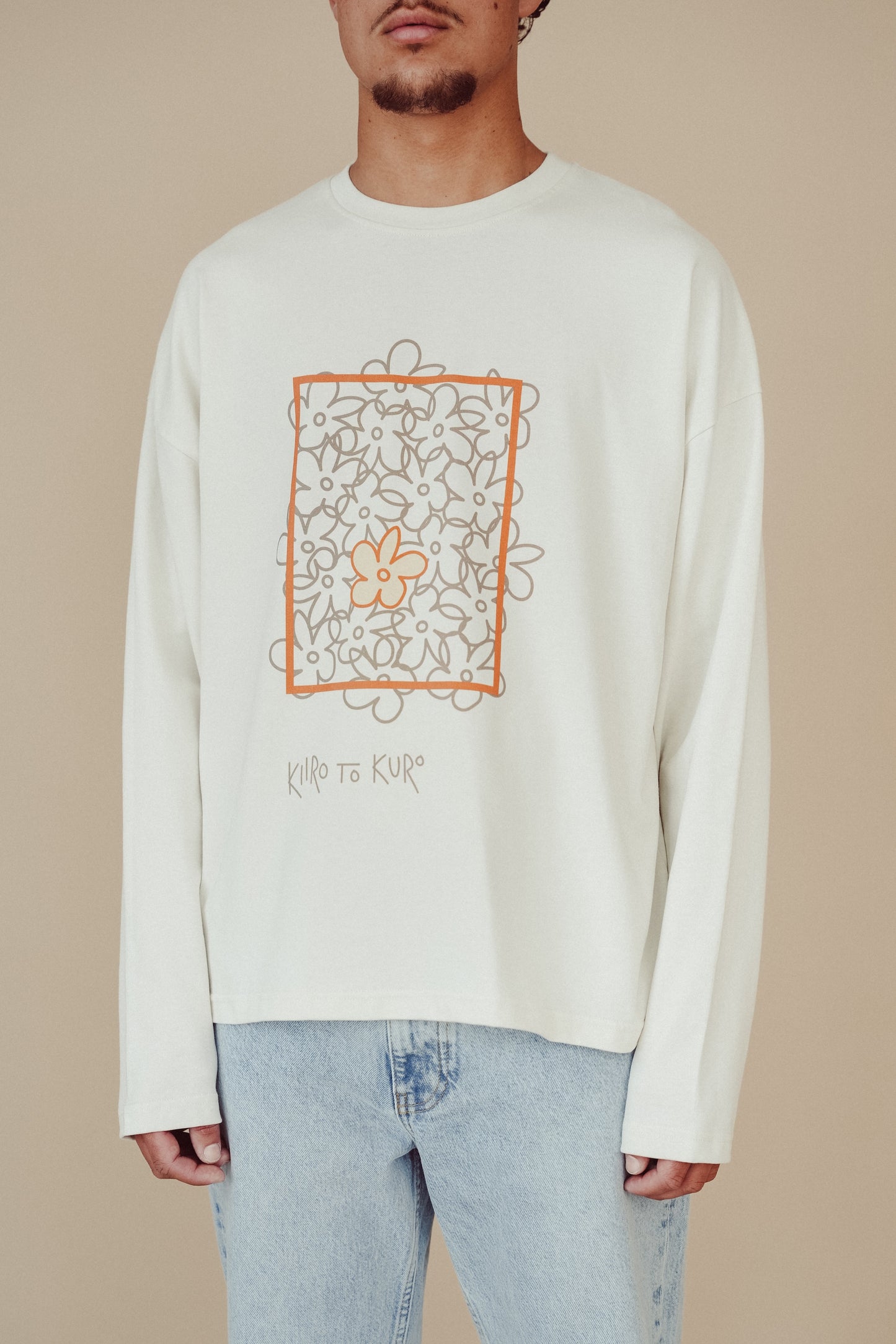 Boxy Long Sleeve Off-White - Hiroshima