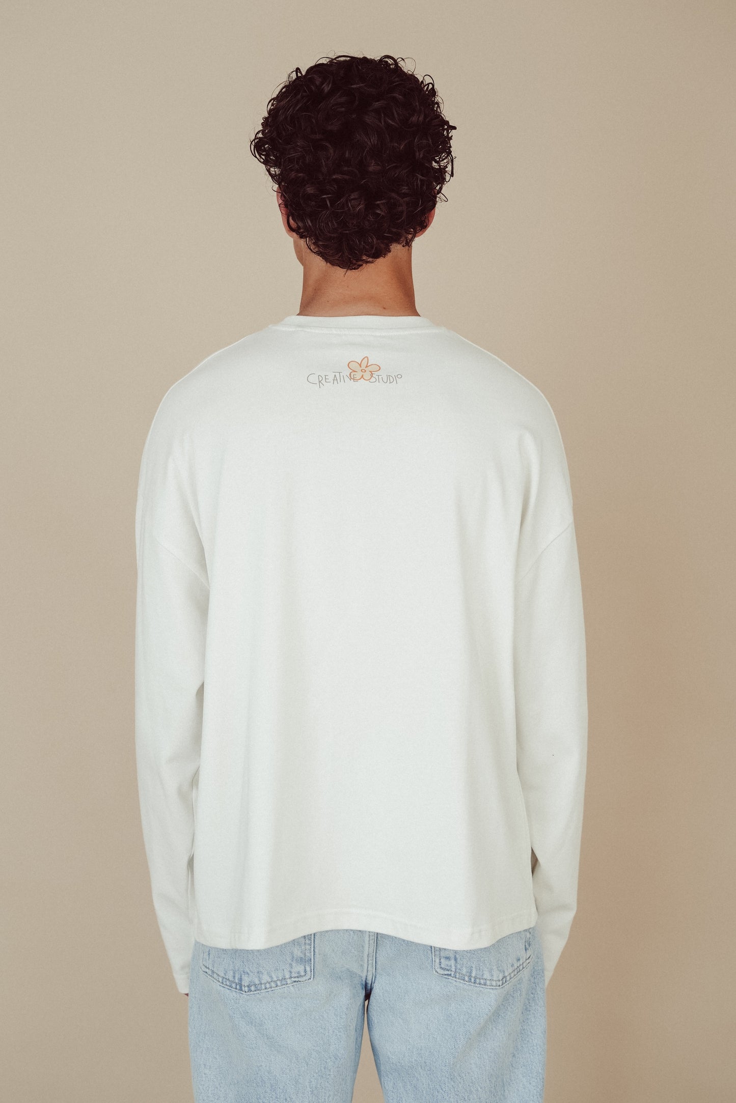 Boxy Long Sleeve Off-White - Hiroshima