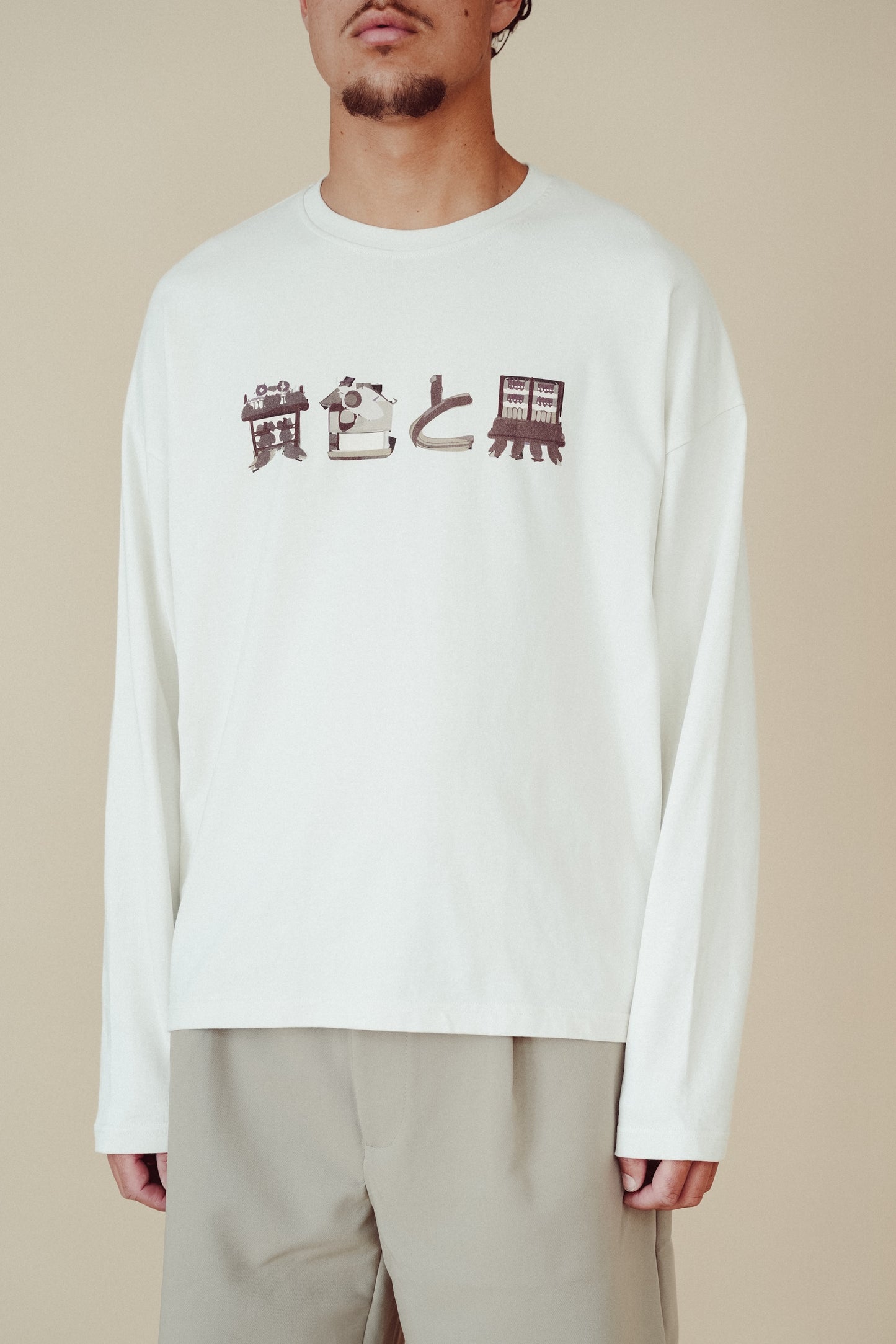Boxy Long Sleeve Off-White - Sendai
