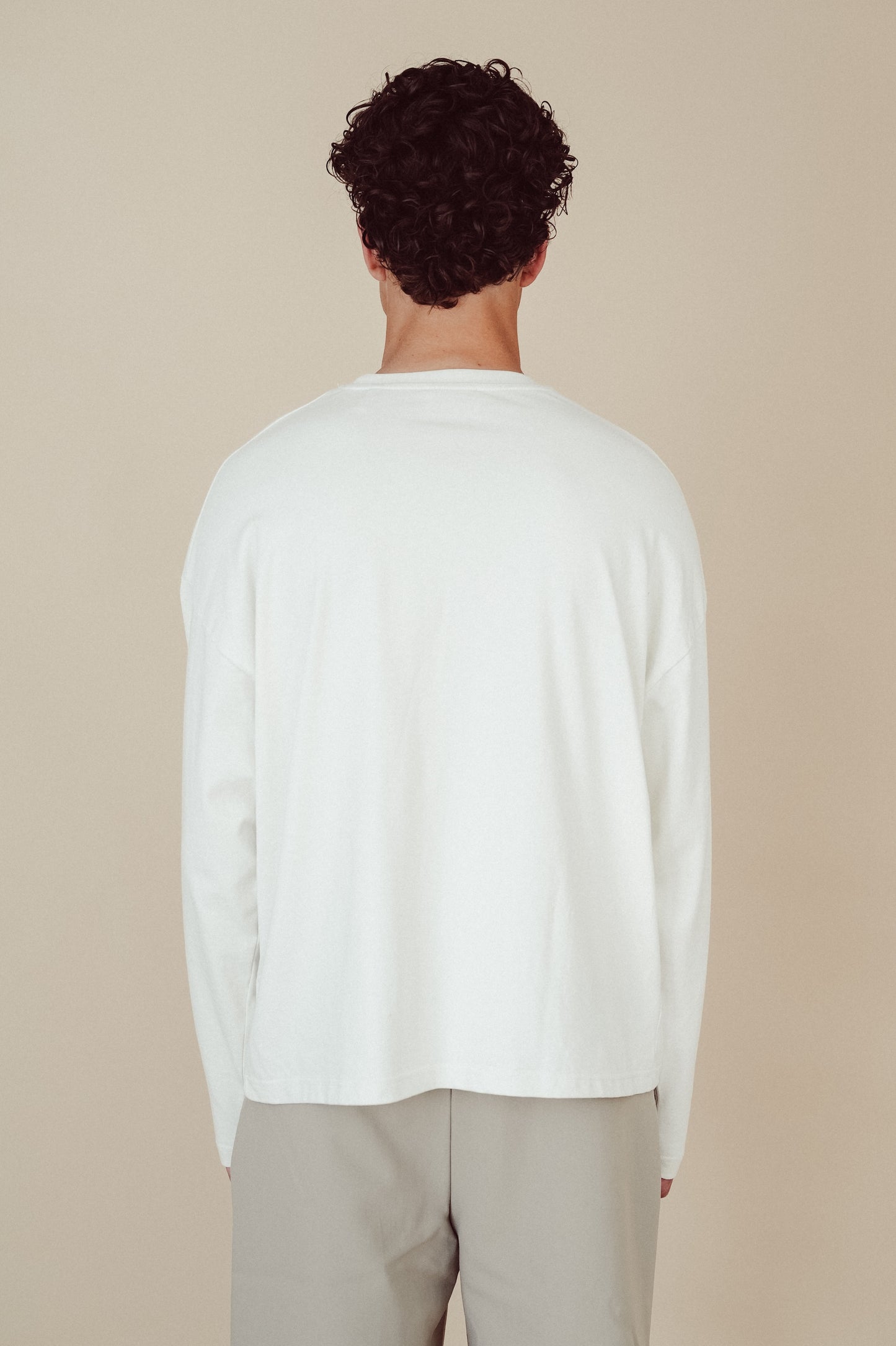 Boxy Long Sleeve Off-White - Sendai