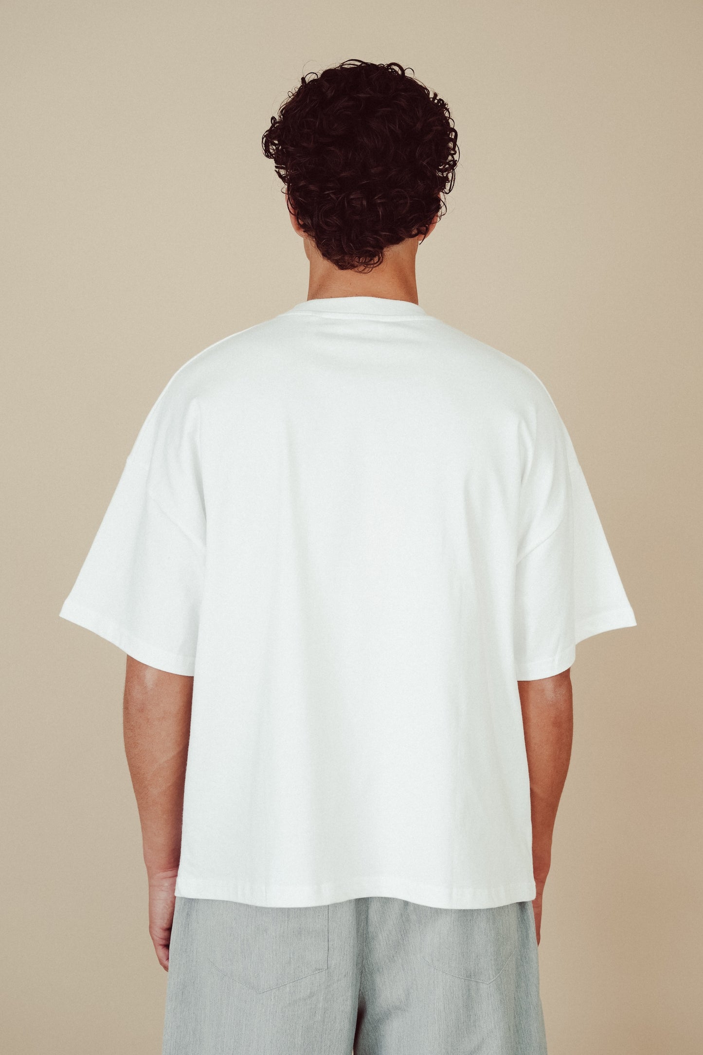 Boxy Tee White - Nara