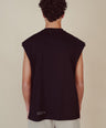 Sleeveless Tee Black - Okayama