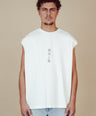 Sleeveless Tee White - Okayama