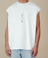Sleeveless Tee White - Okayama