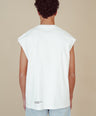 Sleeveless Tee White - Okayama